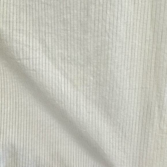 Brochu Walker Micro Stripe White Cotton Popover Tunic Blouse Size XS - Picture 10 of 13